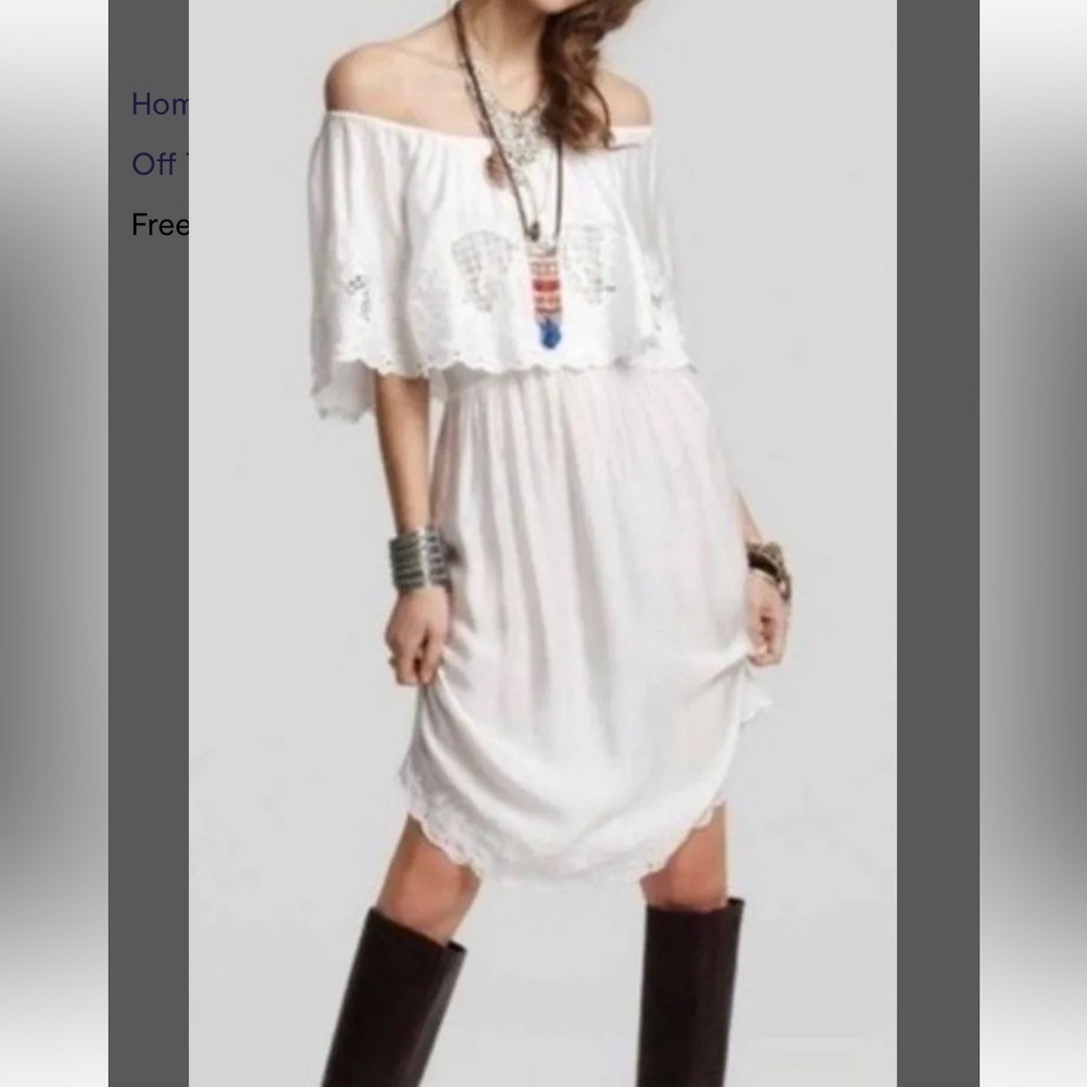 Free People Cutwork Dream Dress